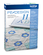 Brother PE-Design 11 Embroidery & Sewing Digitizing Software